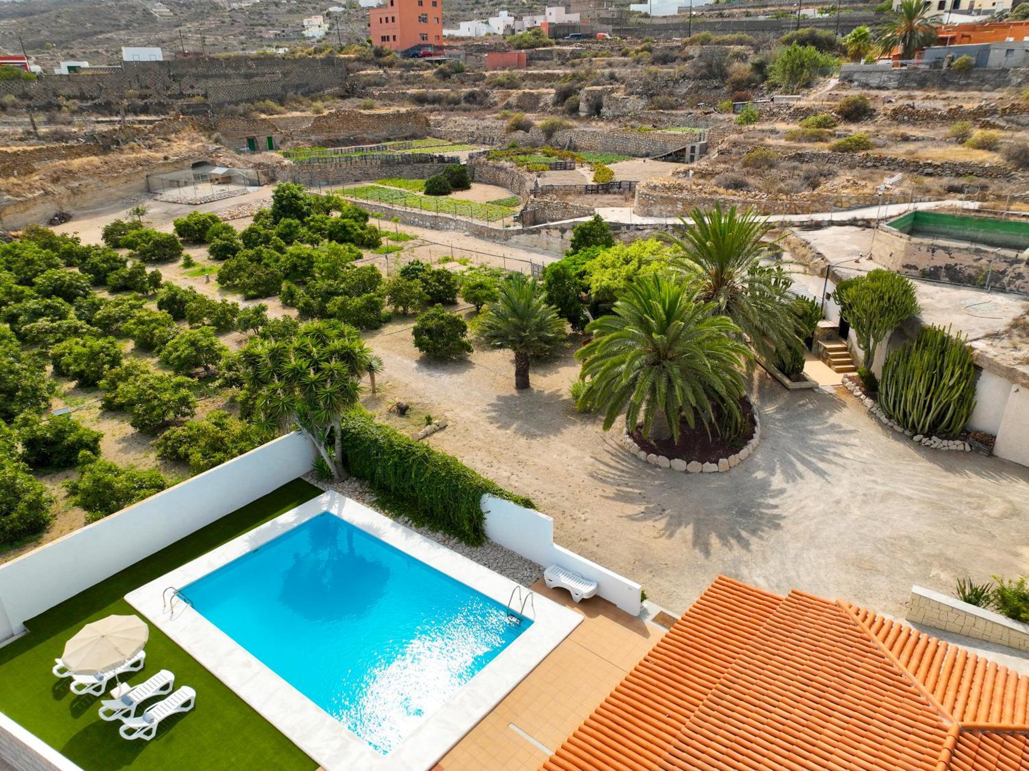 Вілла Private House With Pool & Garden Ґуімар Екстер'єр фото